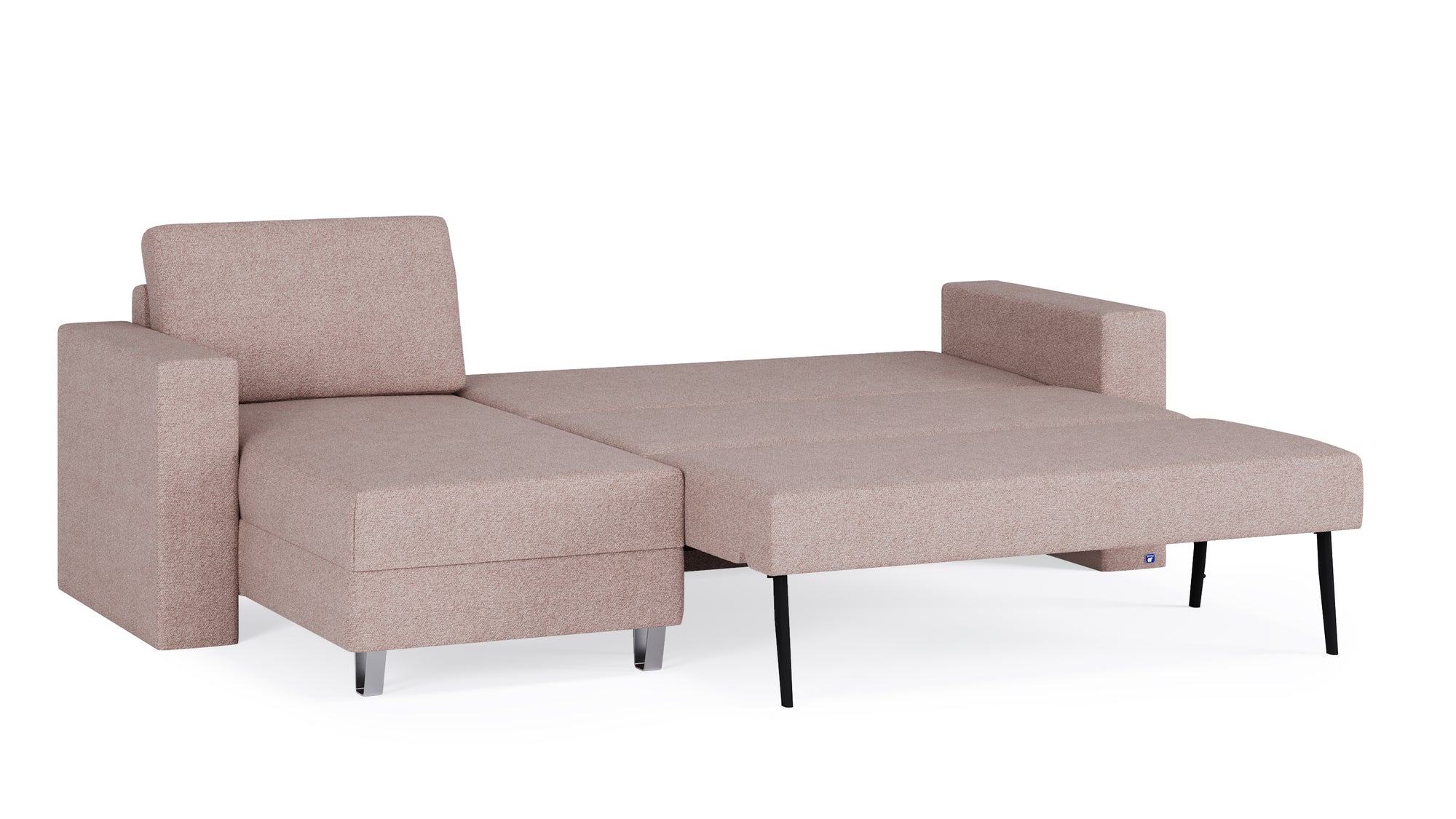 Schlafsofa von Bruno – 140 cm, in Glory Blush