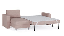 Schlafsofa von Bruno – 140 cm, in Glory Blush