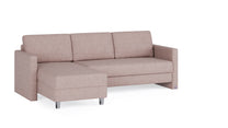 Schlafsofa von Bruno – 140 cm, in Glory Blush