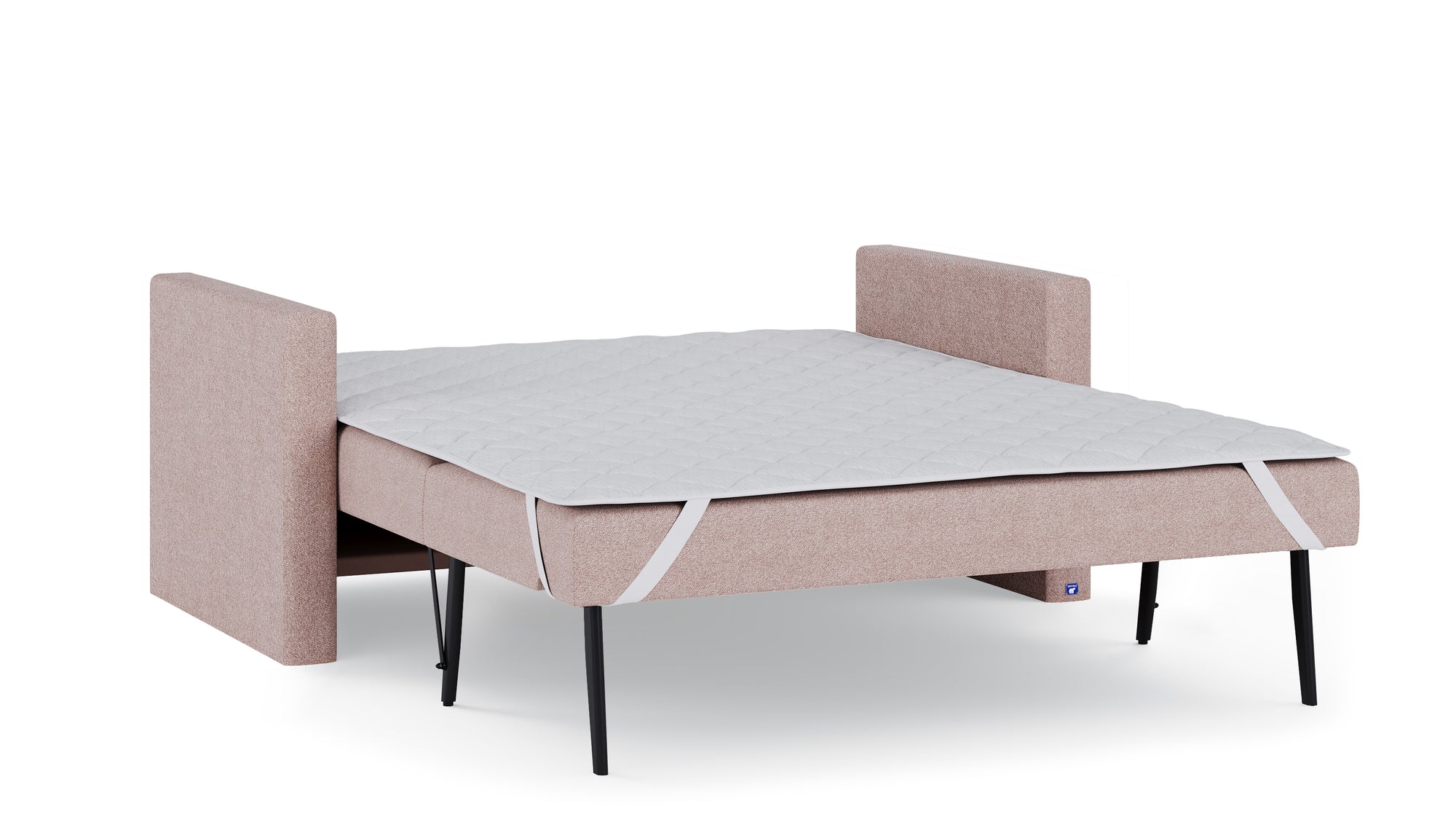 Schlafsofa von Bruno – 140 cm, in Glory Blush