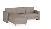 Schlafsofa von Bruno – 140 cm, in Glory Taupe