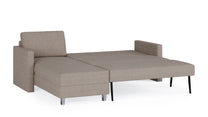 Schlafsofa von Bruno – 140 cm, in Glory Taupe