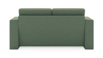 Schlafsofa von Bruno – 140 cm, in Grün
