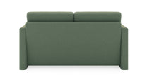 Schlafsofa von Bruno – 140 cm, in Grün