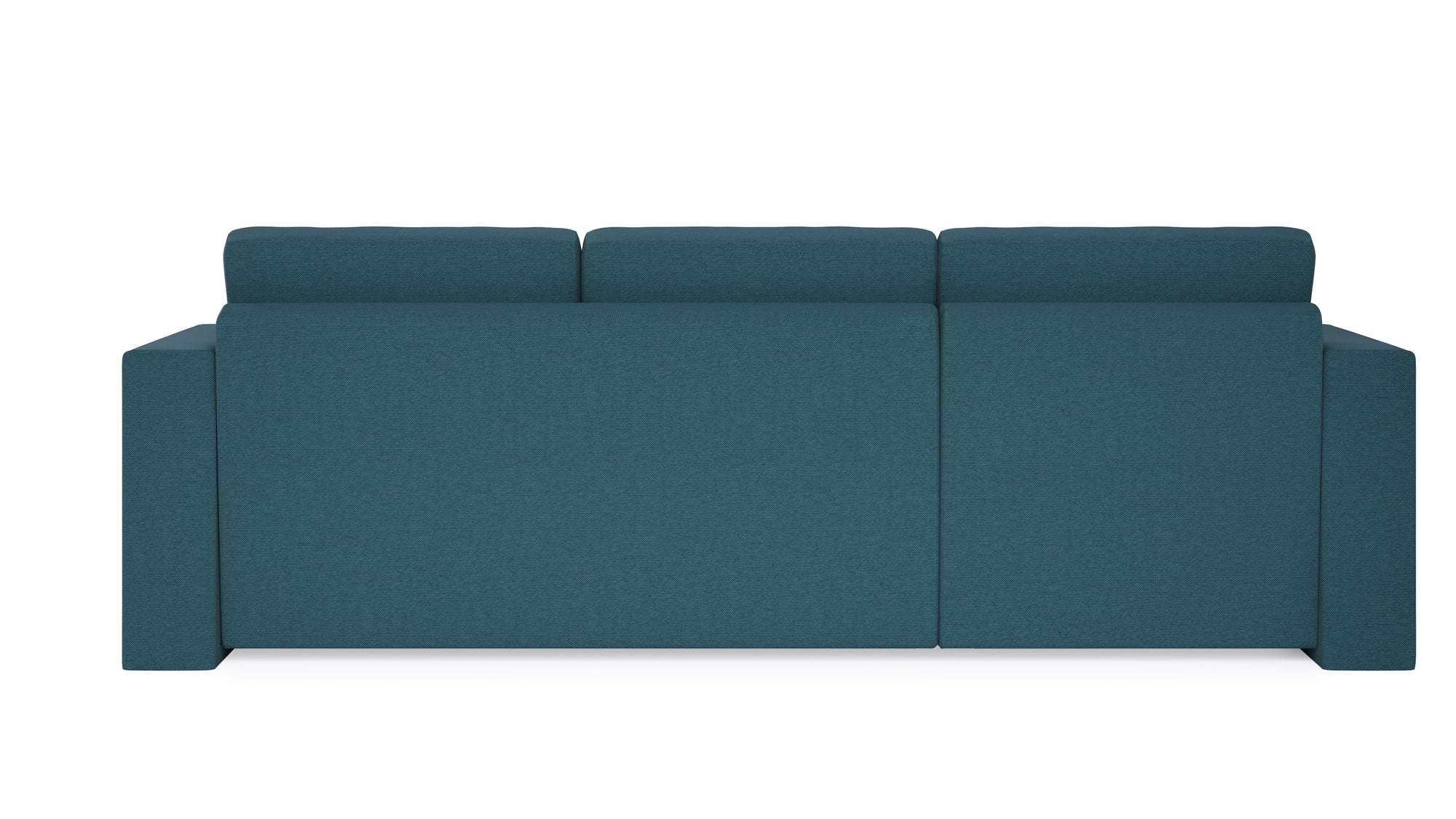 Schlafsofa von Bruno – 140 cm, in Türkis