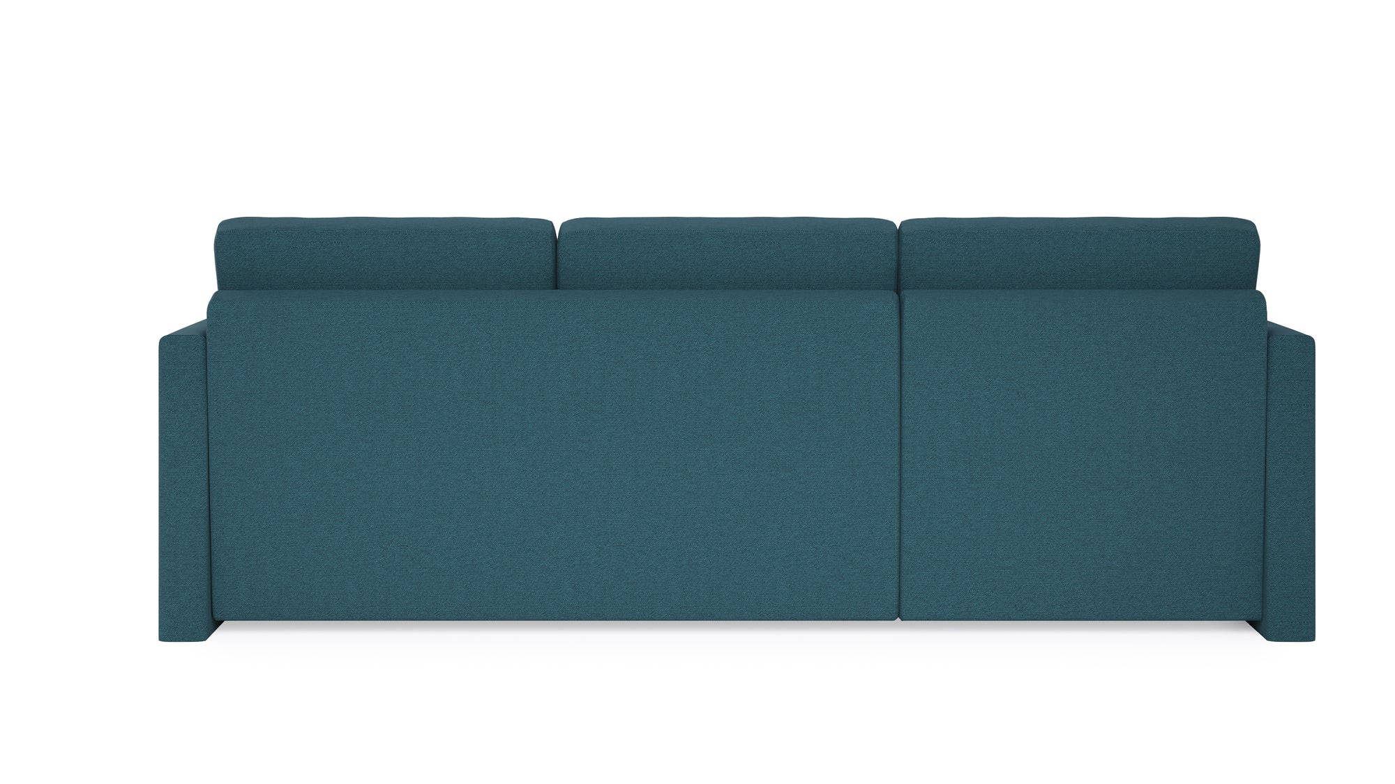 Schlafsofa von Bruno – 140 cm, in Türkis