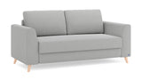 Bruno Schlafsofa in Hellgrau