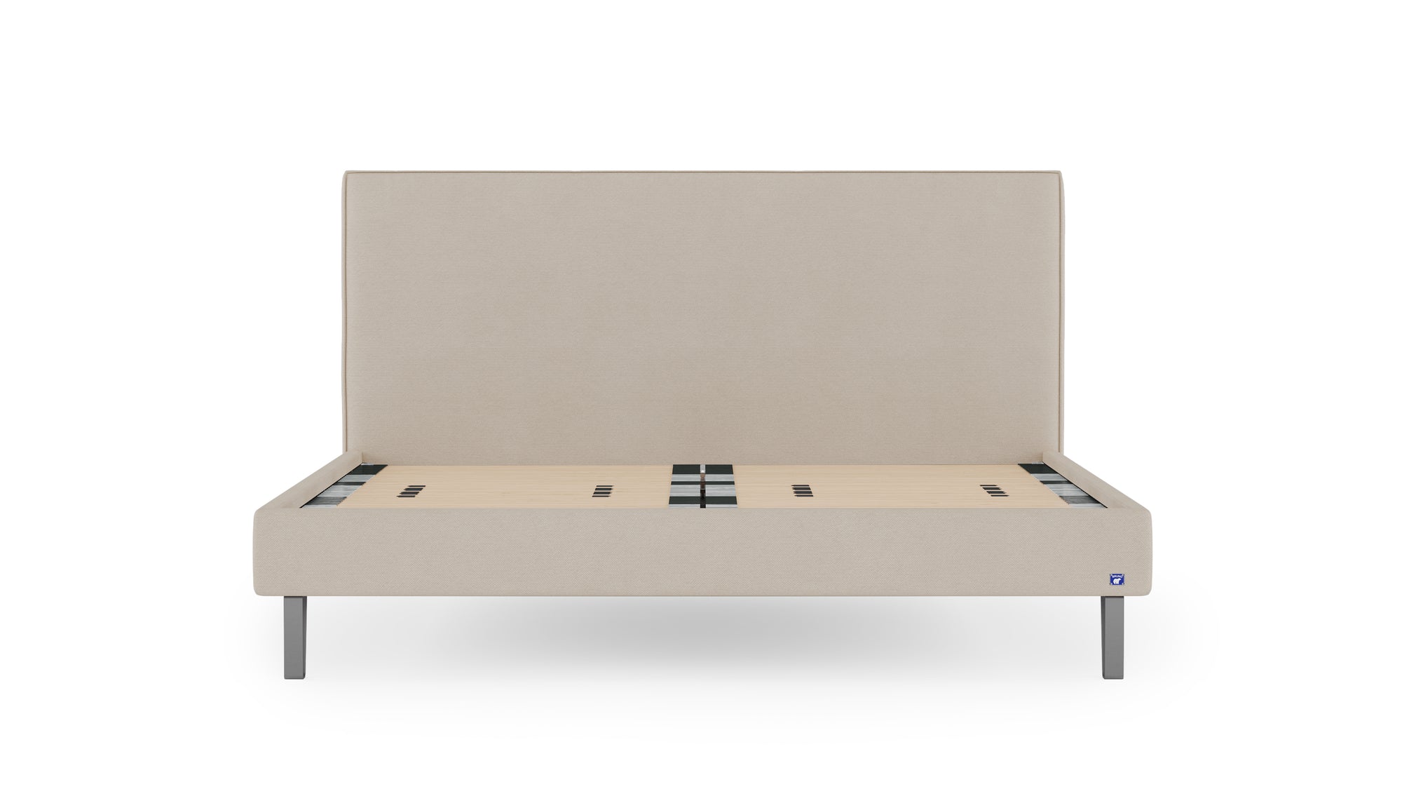 Polsterbett von Bruno – in Beige
