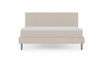 Polsterbett von Bruno – in Beige